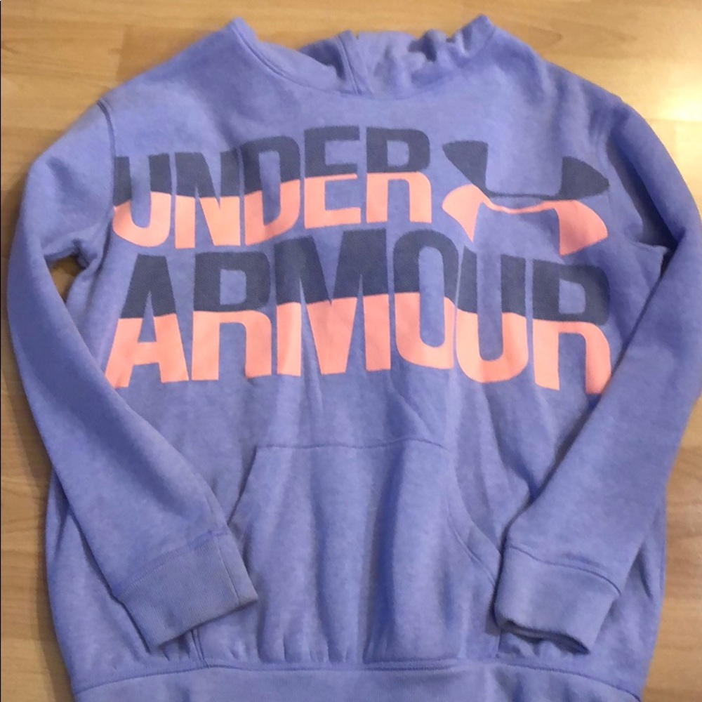 Girls Under Armour Hoodie Sweatshirt